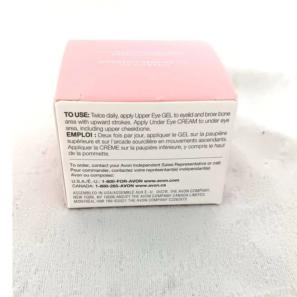 Avon IsaKnox Anew Clinical Collagen Booster Dual Upper Under Eye Gel Lift 0.33oz